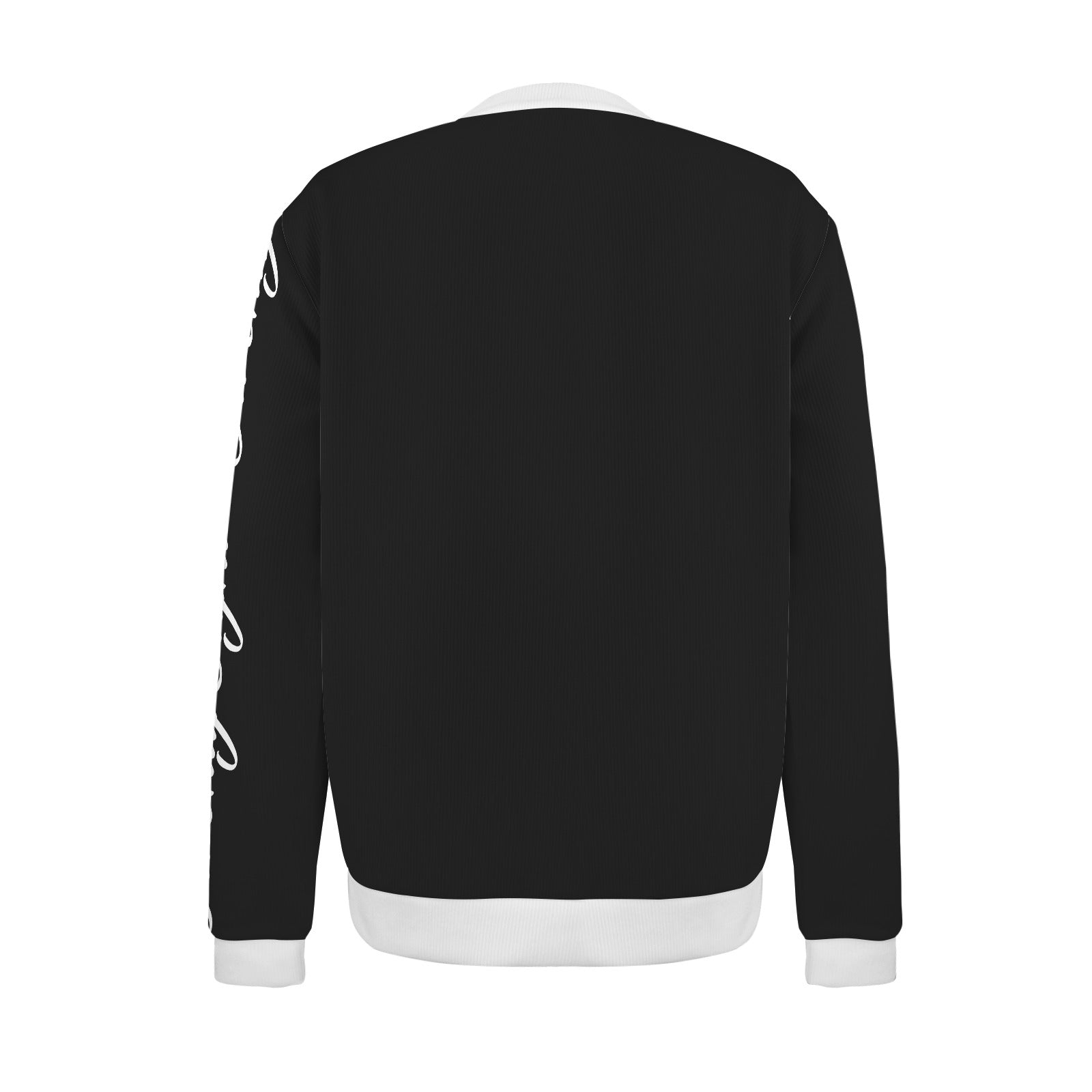 black and white humble sweater