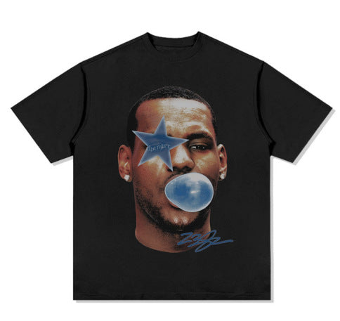 Urban Legend Suffering Graphic T-shirt for men, large Grange Skull wings