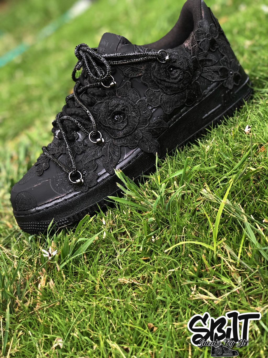 Black Rose Versace AF1’s