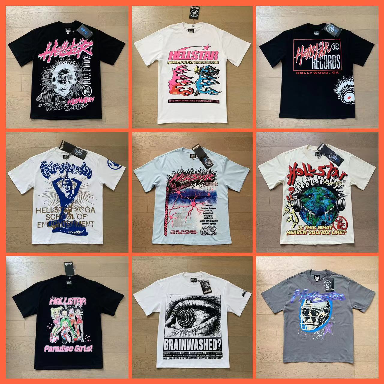 Printed top style casual and trendy pure cotton washable short-sleeved T-shirt