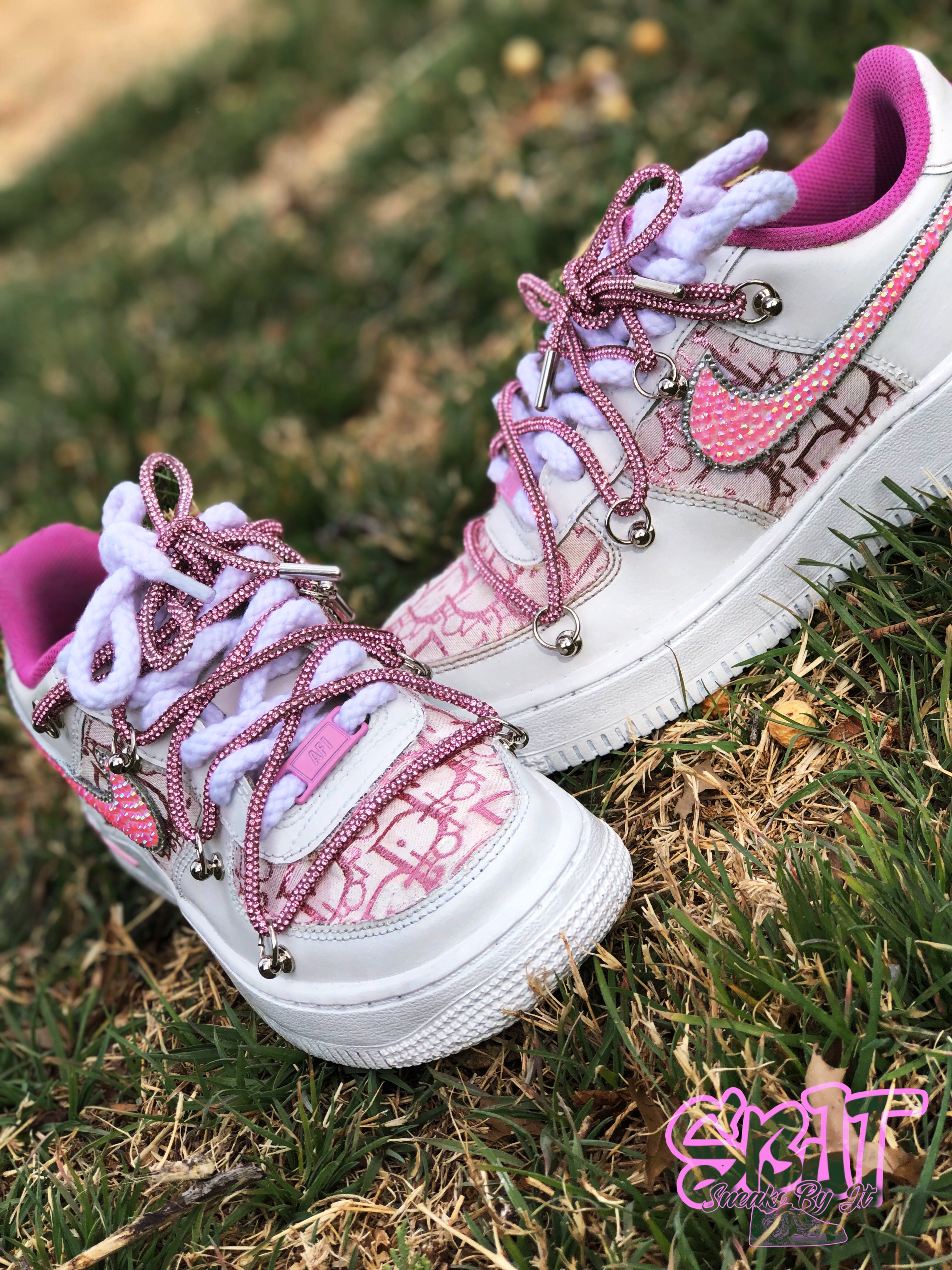Pink Diamond Dior AF1’s