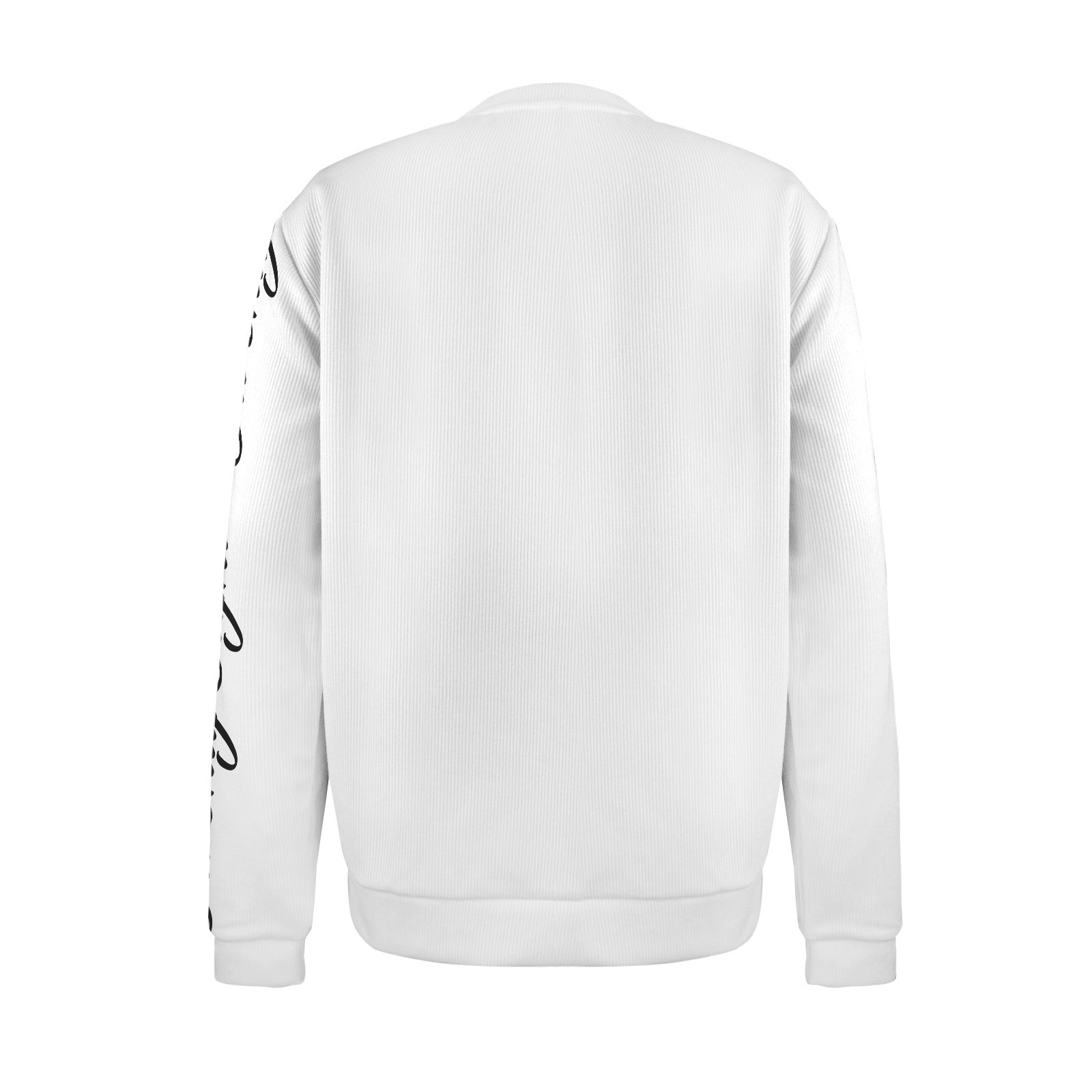 white humble sweater