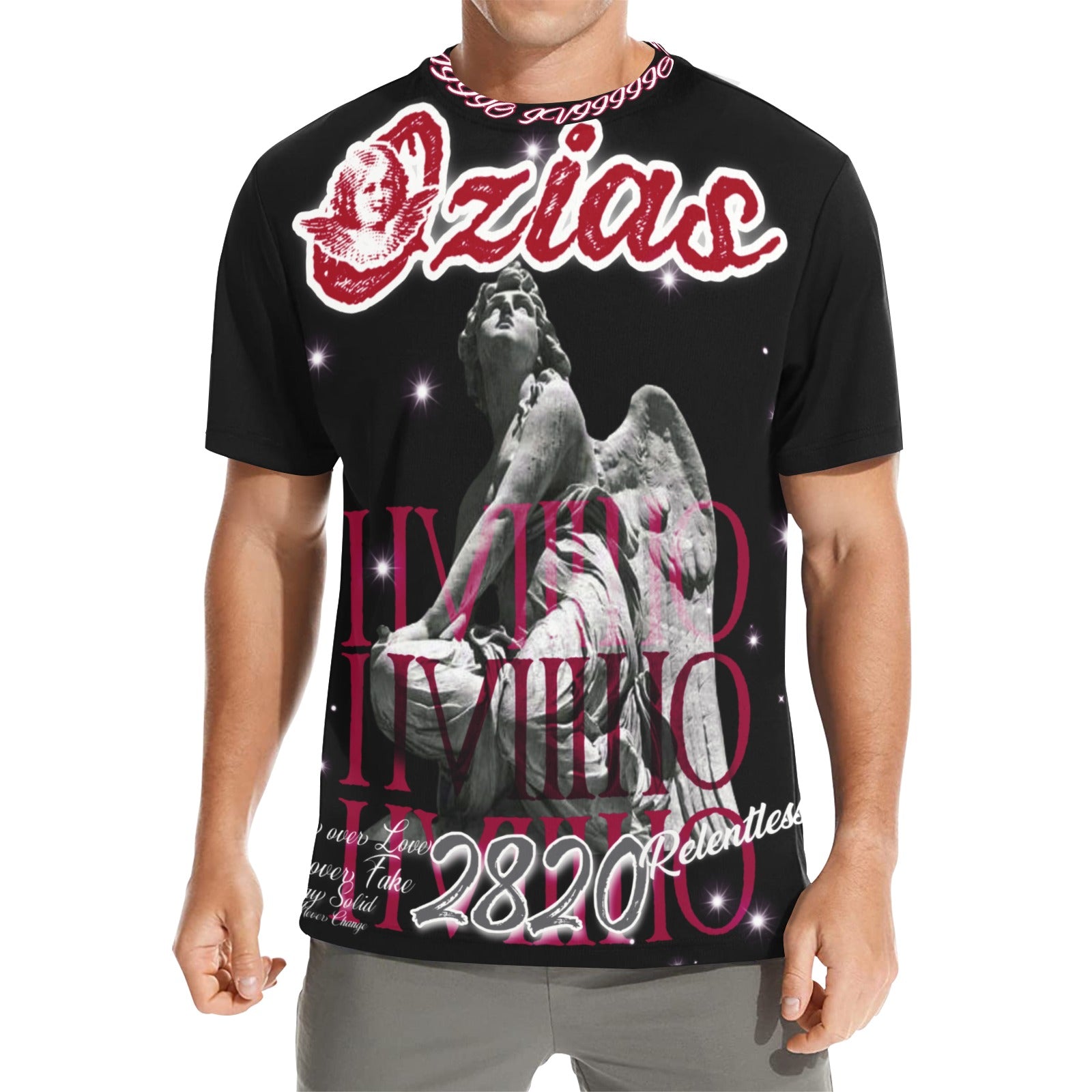 black and velvet iiviiiiio shirt