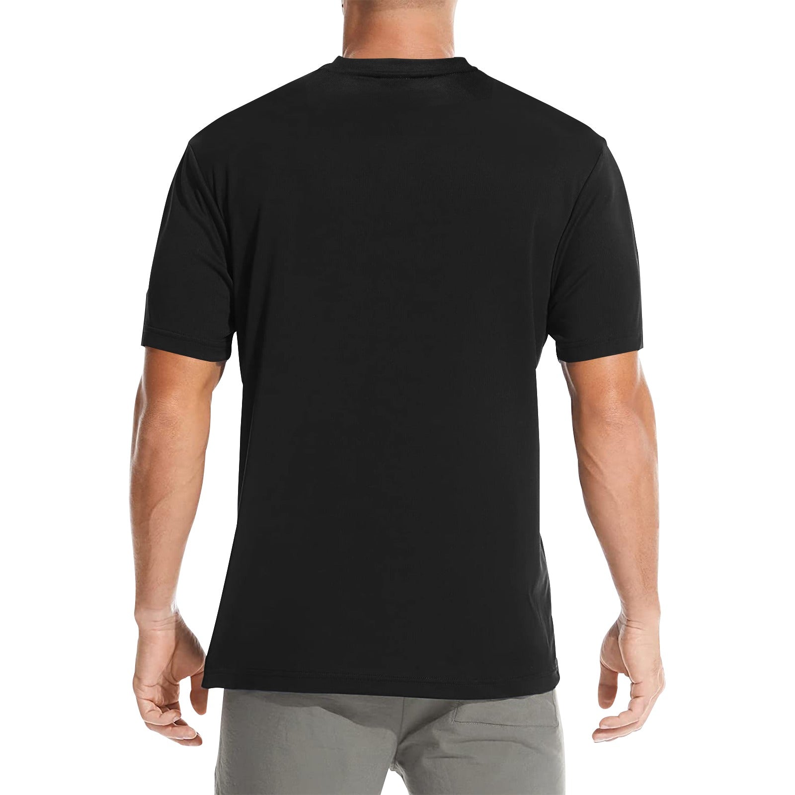 blck and purple ozias angel shirt