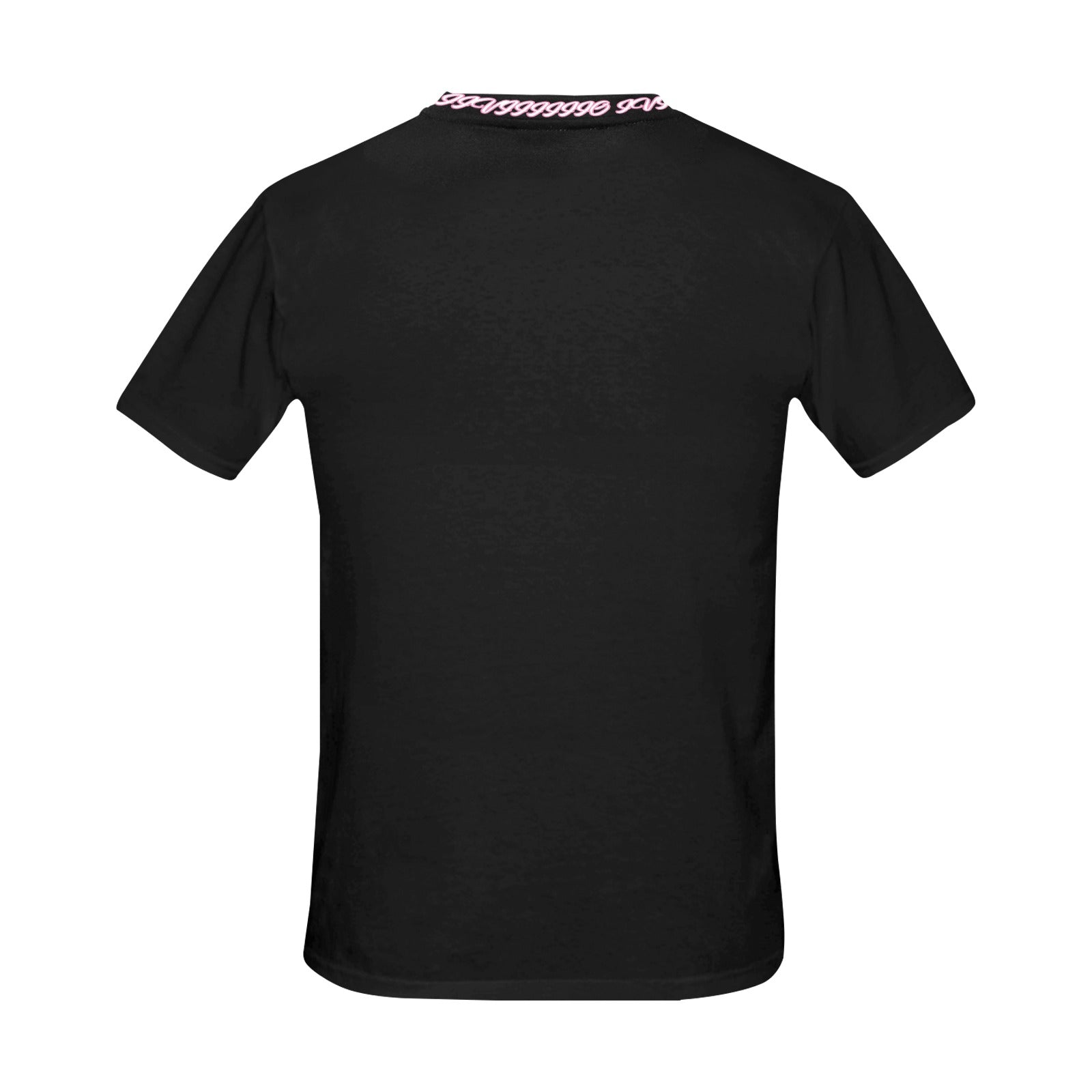 black and pink iiviiiiio shirt