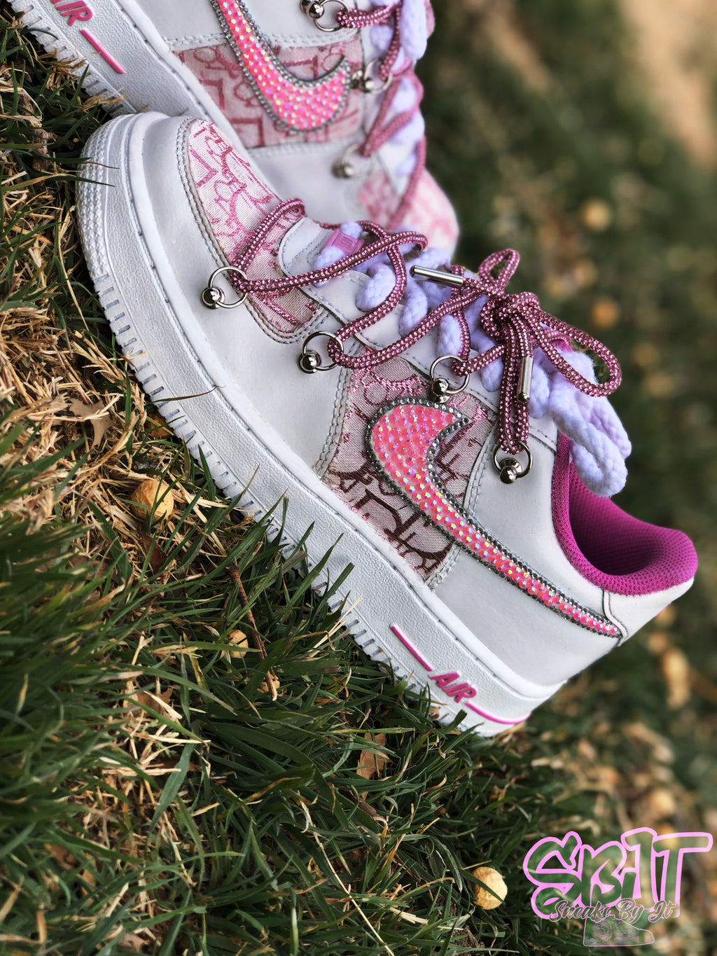 Pink Diamond Dior AF1’s