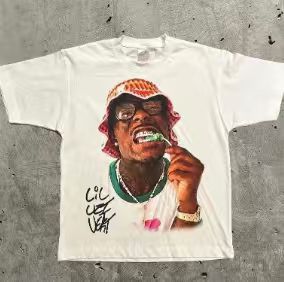 Urban Legend Suffering Graphic T-shirt for men, large Grange Skull wings