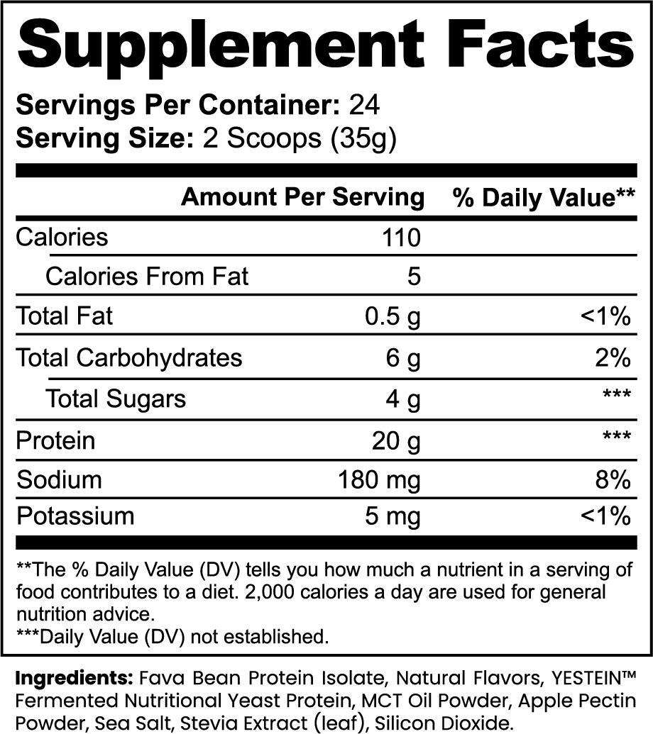 Plant Protein(Vanilla)