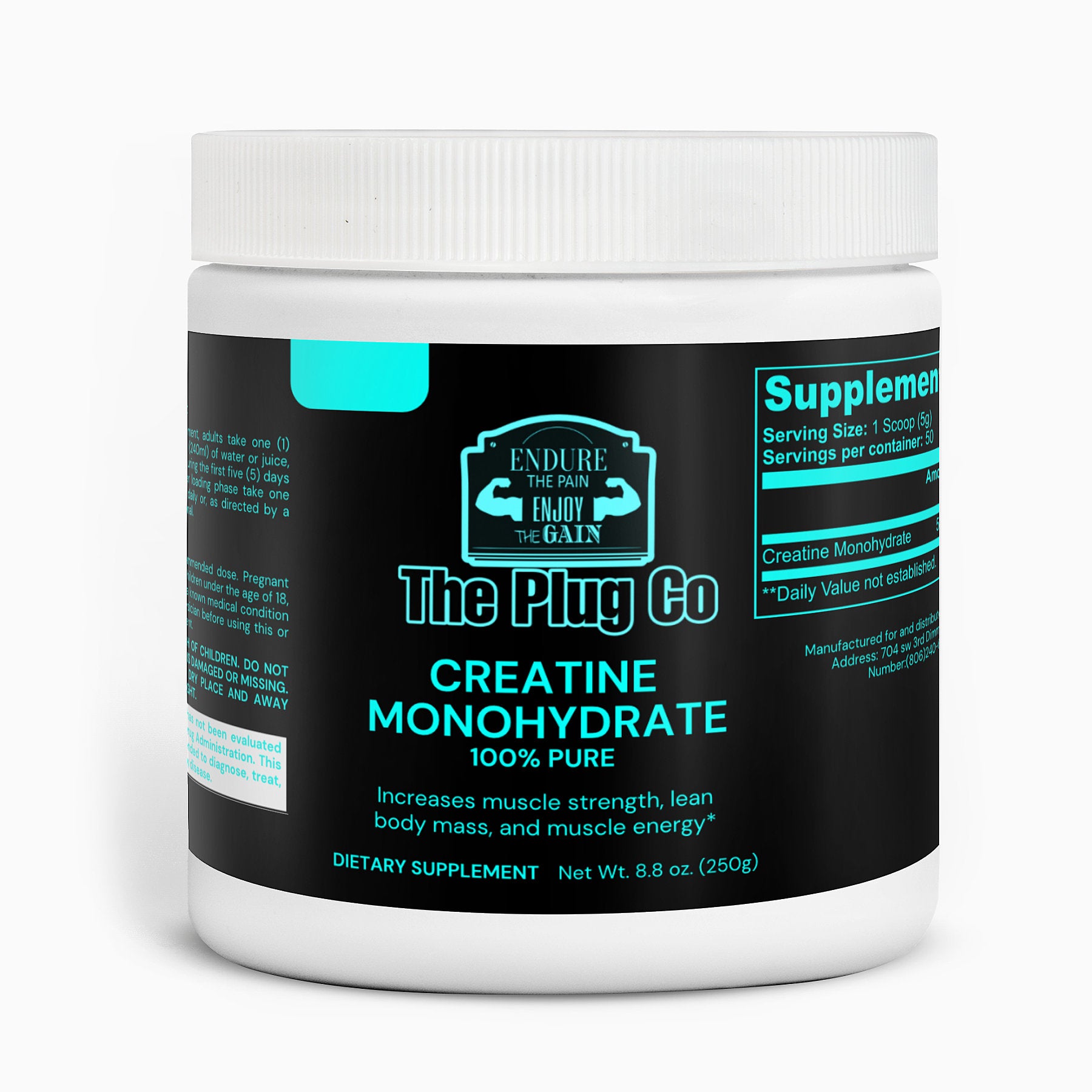 100% Creatine Monohydrate