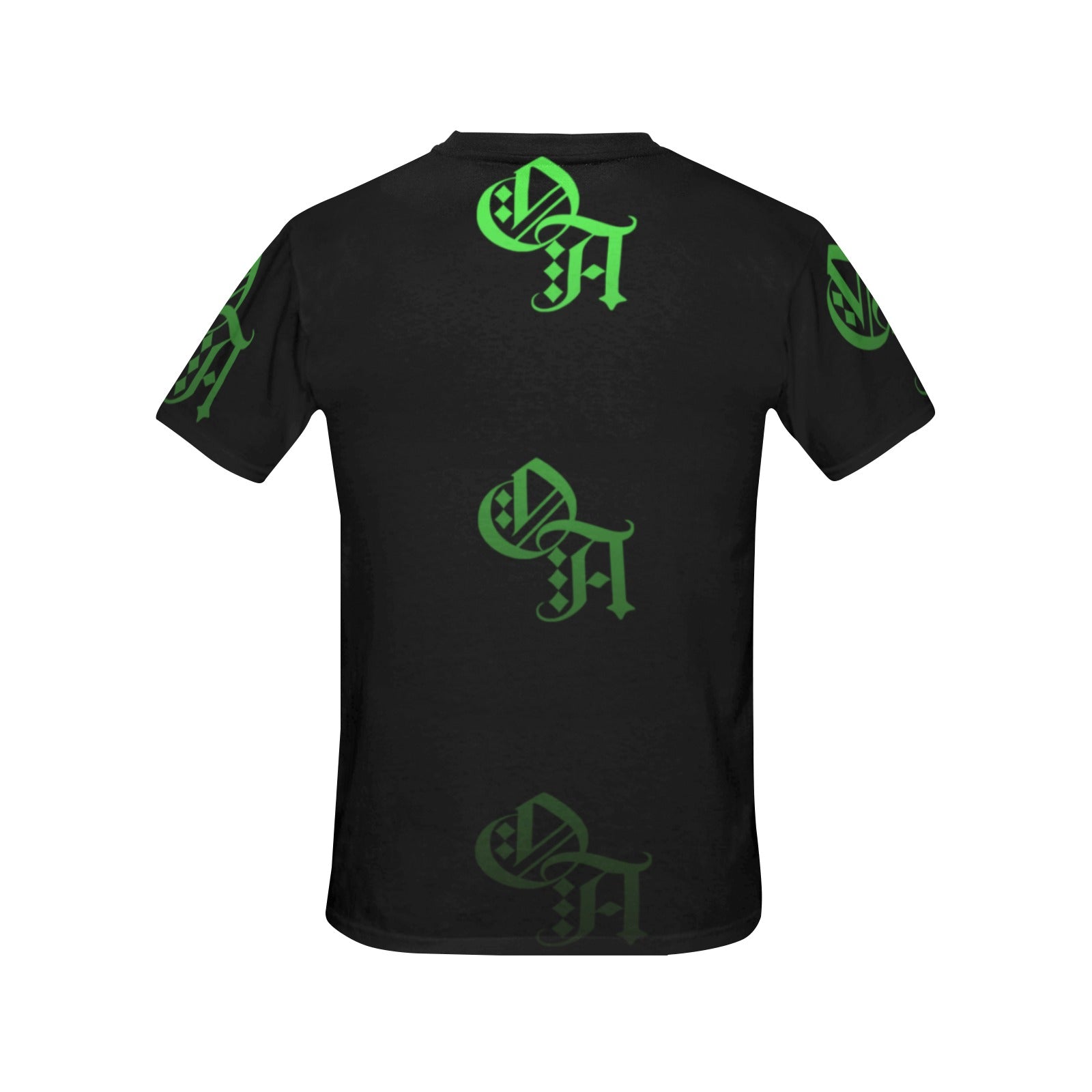 black and green gradient oa shirt