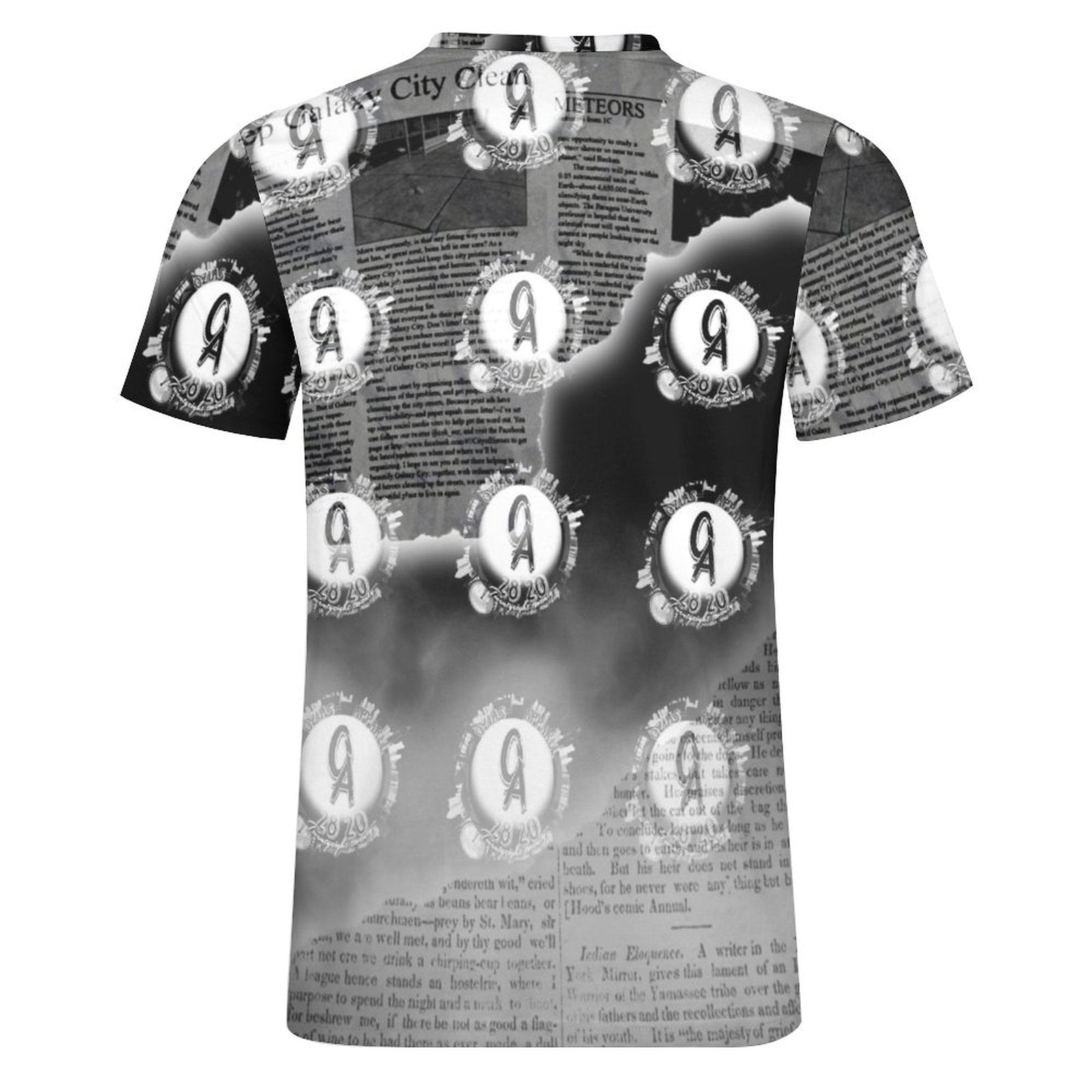 ozias grey wolf cotton shirt