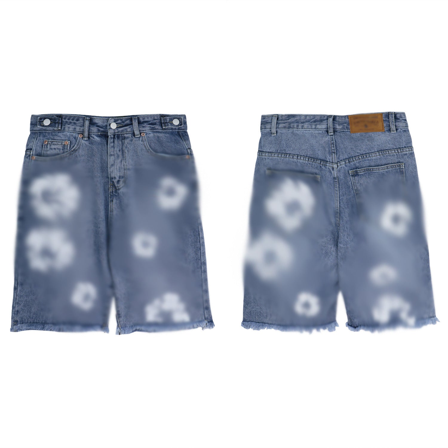 American original designer denim shorts and high street casual pants