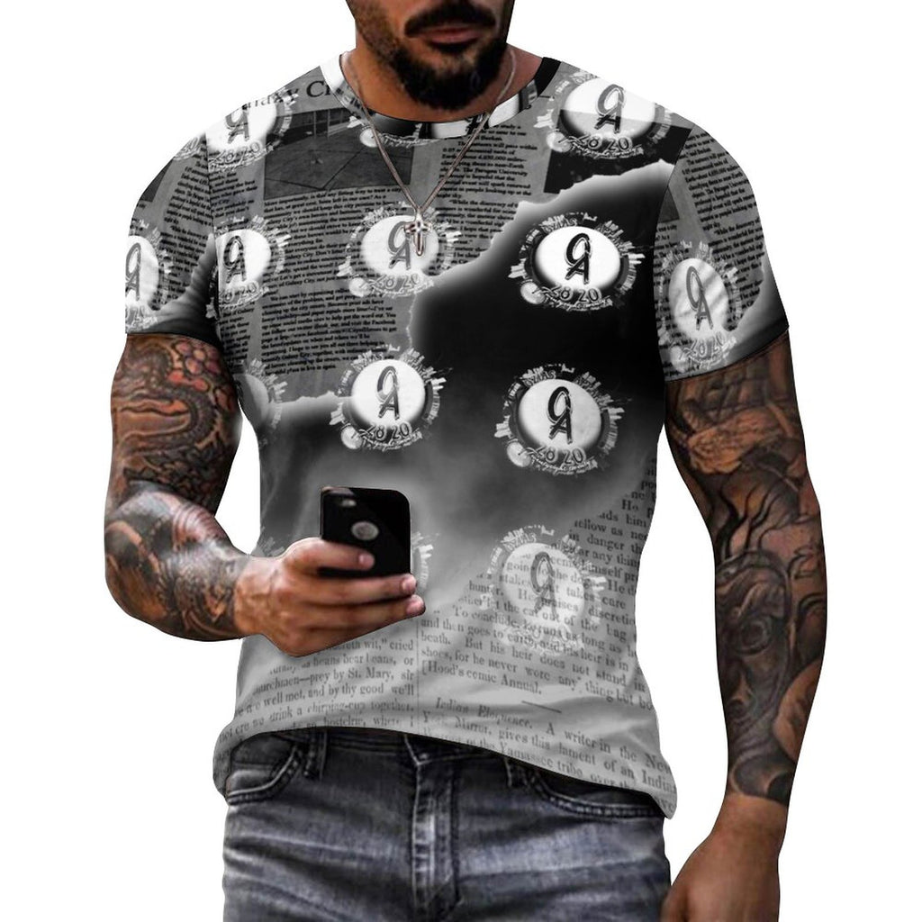 ozias grey wolf cotton shirt