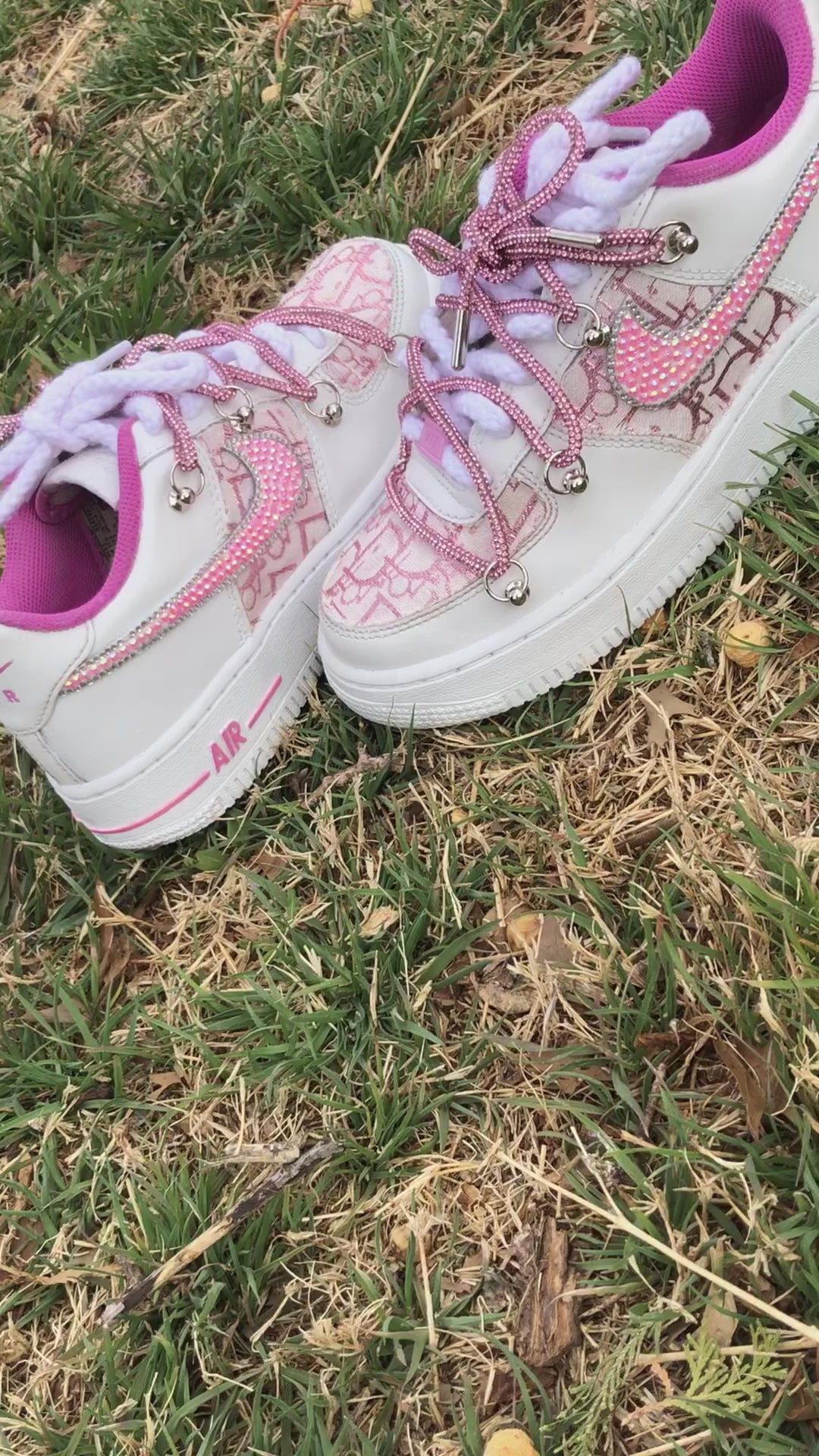 Pink Diamond Dior AF1’s