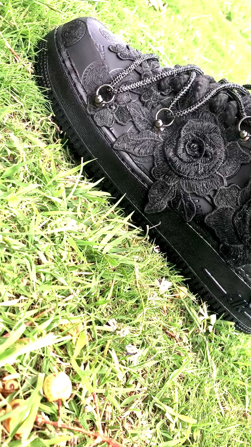 Black Rose Versace AF1’s